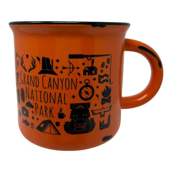 Grand Canyon National Park Orange Coffee Mug The Great Outdoors Adventure Gift - Picture 9 of 9
